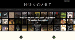 Desktop Screenshot of hungart.org